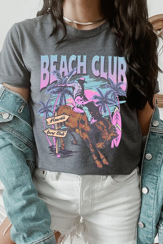 Cowboy Beach Club Graphic T Shirts