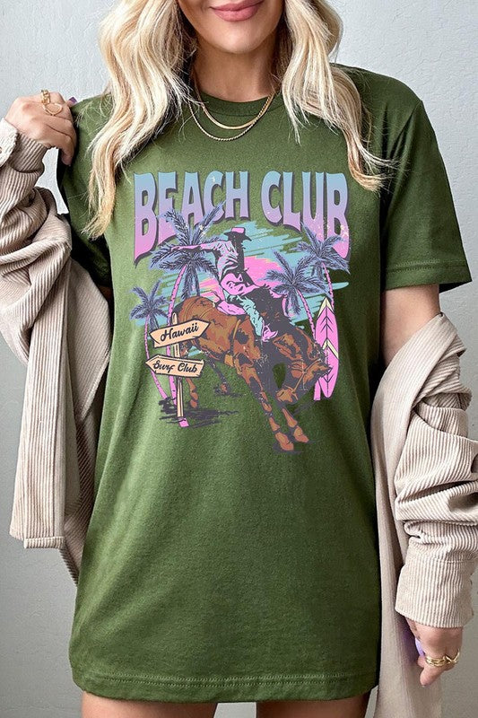 Cowboy Beach Club Graphic T Shirts