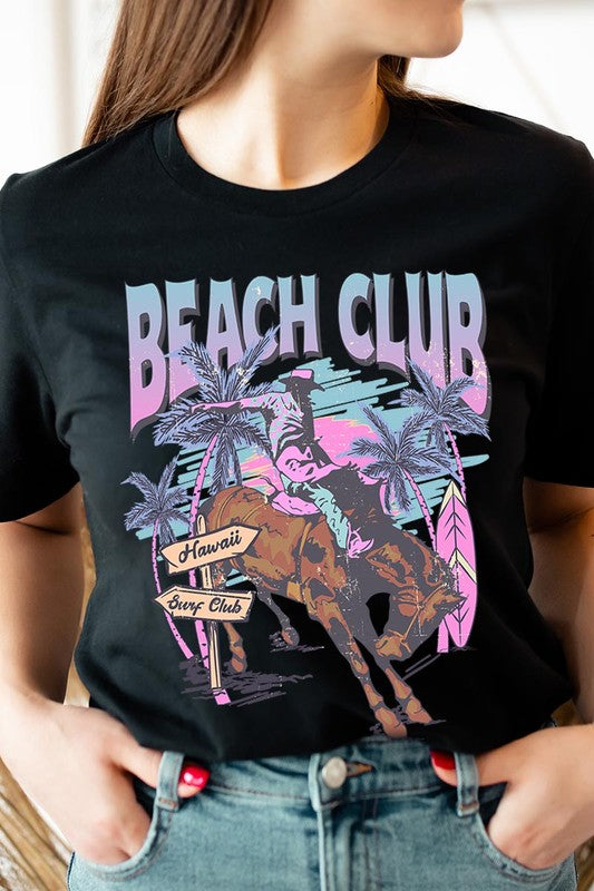 Cowboy Beach Club Graphic T Shirts