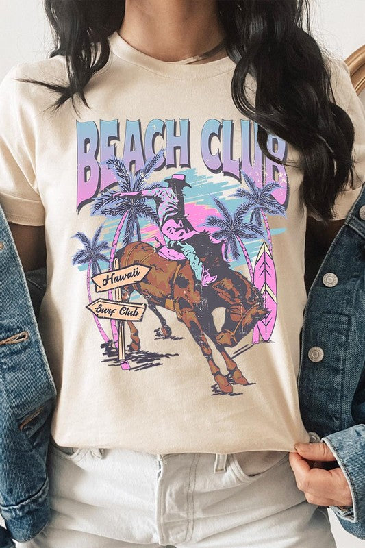 Cowboy Beach Club Graphic T Shirts