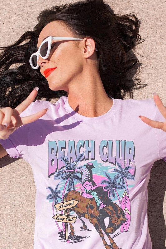 Cowboy Beach Club Graphic T Shirts