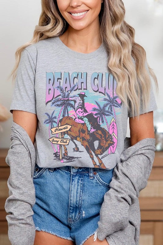 Cowboy Beach Club Graphic T Shirts