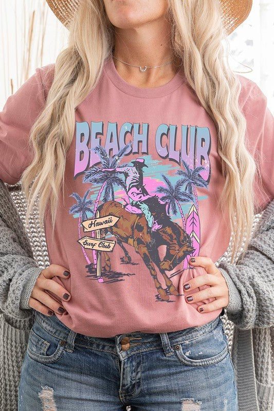 Cowboy Beach Club Graphic T Shirts