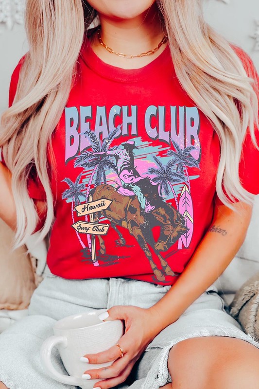 Cowboy Beach Club Graphic T Shirts