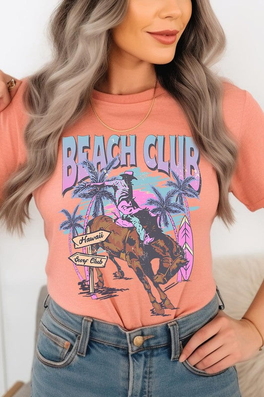 Cowboy Beach Club Graphic T Shirts