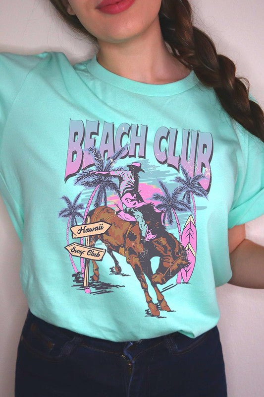 Cowboy Beach Club Graphic T Shirts