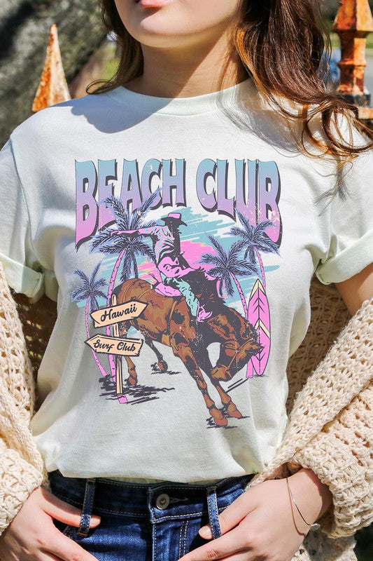 Cowboy Beach Club Graphic T Shirts