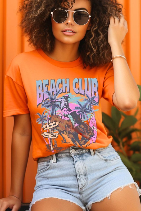 Cowboy Beach Club Graphic T Shirts