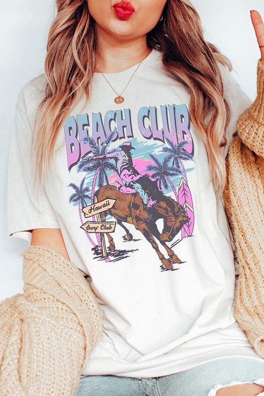 Cowboy Beach Club Graphic T Shirts